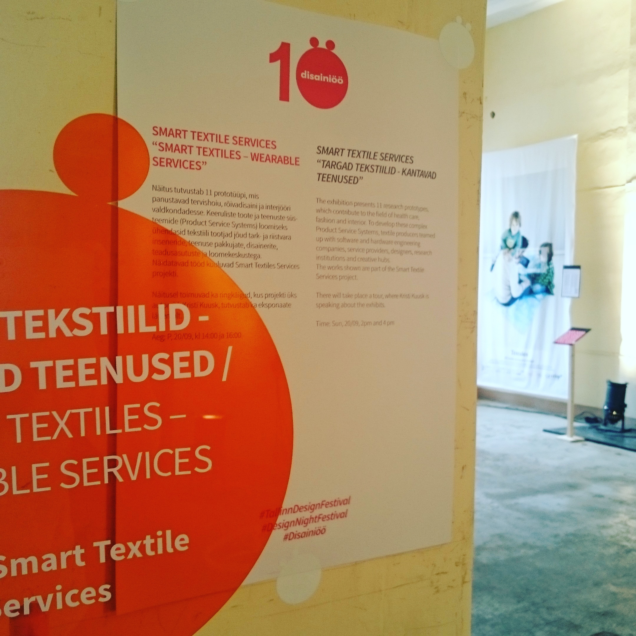 Smart Textiles - Wearable Services. Photo: Kristi Kuusk